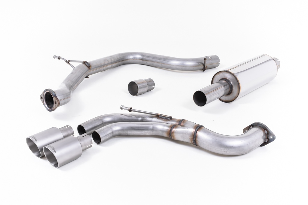 Milltek  Cat-back Sport Exaust for Seat  Leon  FR 2.0 TDI 184PS SC and 5-door (manual and DSG-auto) (2013 to 2020)