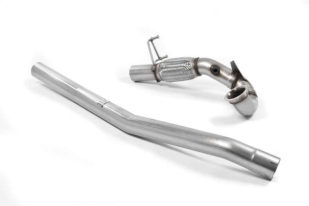 Milltek  Large-bore Downpipe and De-cat Sport Exaust for Seat  Leon  ST Cupra 280 & 290 2.0 TSI (280 & 290PS - Non-OPF/GPF Models) (2015 to 2019)