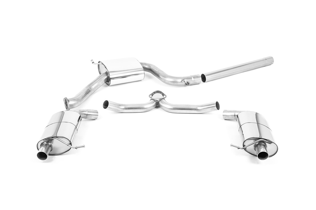 Milltek  Cat-back Sport Exaust for Skoda  Octavia  vRS 2.0 TSI 245PS Hatch & Estate (manual and DSG-auto OPF/GPF Only & Post Facelift) (2019 to 2020)