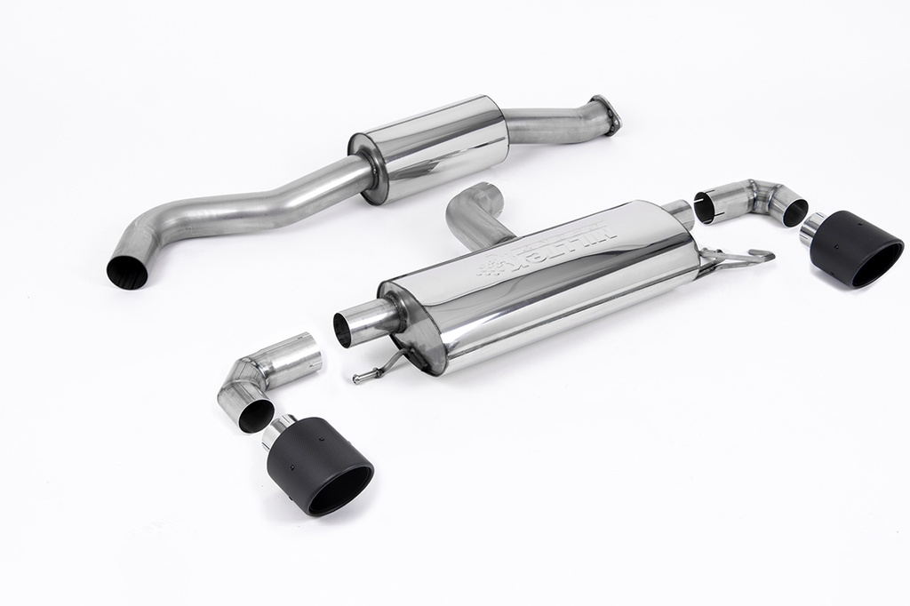 Milltek GPF OPF back - Resonated Jet 115 Carbon -