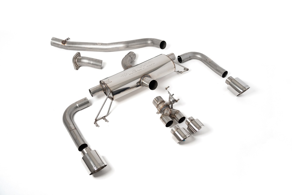 Milltek  Secondary Cat-back Sport Exaust for Toyota  Corolla  GR Corolla 1.6 Turbo (2023 to 2027)