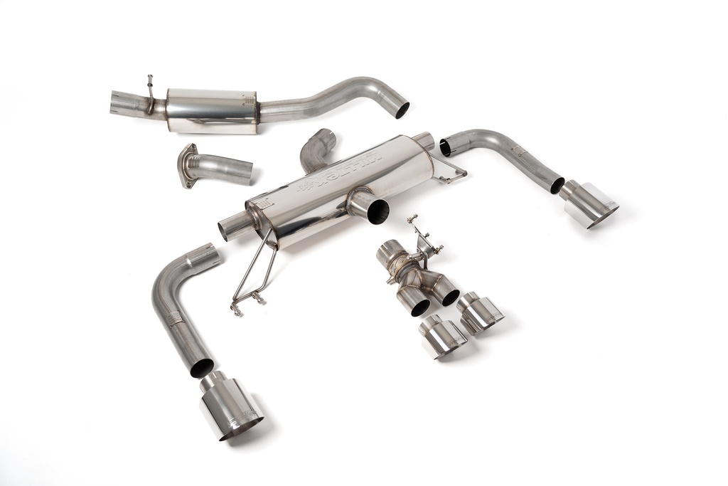 Milltek  Secondary Cat-back Sport Exaust for Toyota  Corolla  GR Corolla 1.6 Turbo (2023 to 2027)