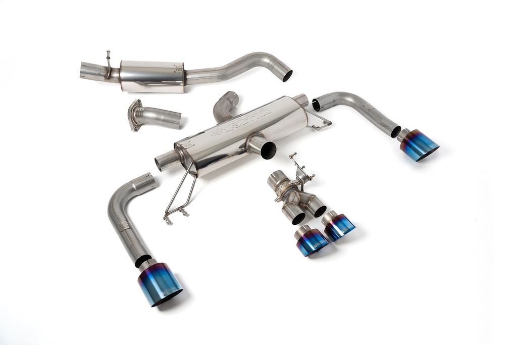 Milltek  Secondary Cat-back Sport Exaust for Toyota  Corolla  GR Corolla 1.6 Turbo (2023 to 2027)
