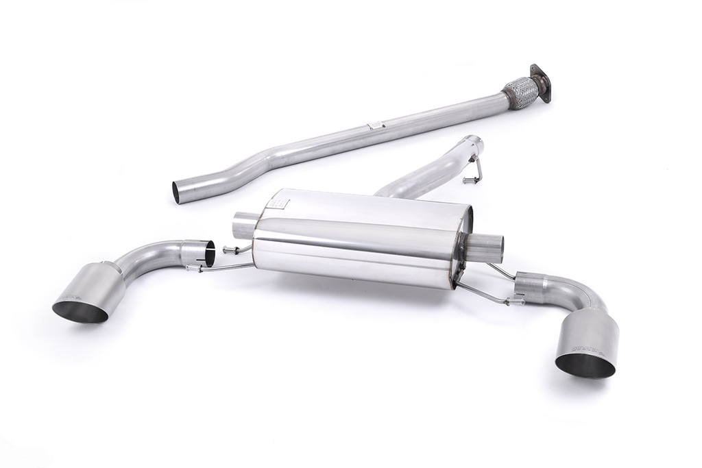 Milltek Non Resonated Cat-back Exhaust GR86 Brushe