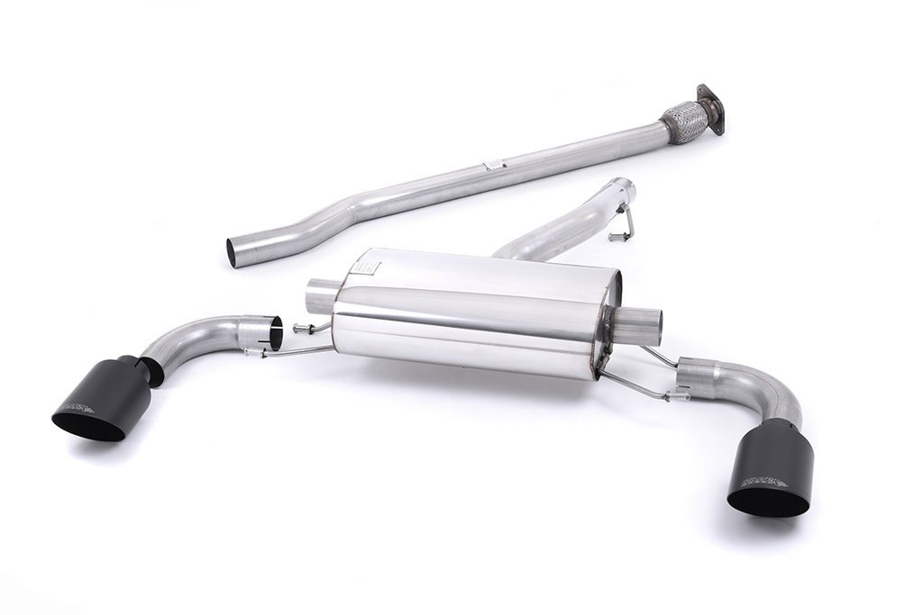 Milltek Non Resonated Cat-back Exhaust GR86 Black