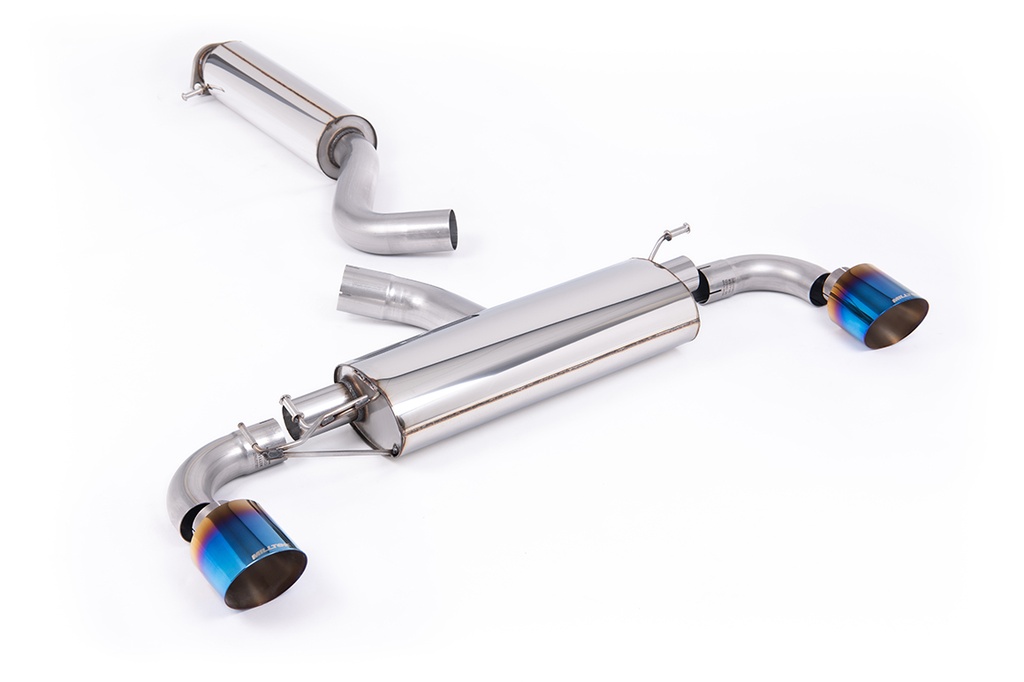 Milltek Exhaust – Yaris GR Gen 2 OPF Back - Burnt