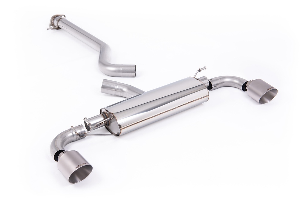 Milltek Yaris GR Facelift Non-Res OPF Back Brush T
