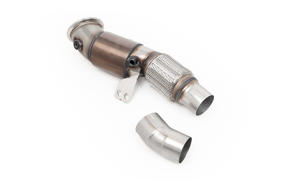 [SSXTY210] Milltek  Large Bore Downpipe and Hi-Flow Sports Cat Sport Exaust for BMW  2 Series  M240i Coupé (G42 XDrive - NAS Non OPF/GPF Models Only) (2022 to 2027)