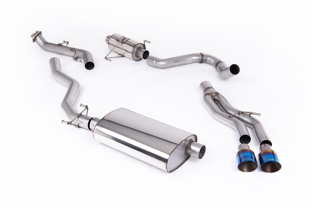 Milltek Exhaust - Resonated Catback with 2 x GT-10