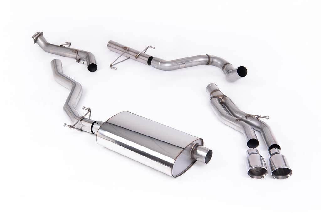 Milltek Exhaust - Non-Resonated Louder Catback wit