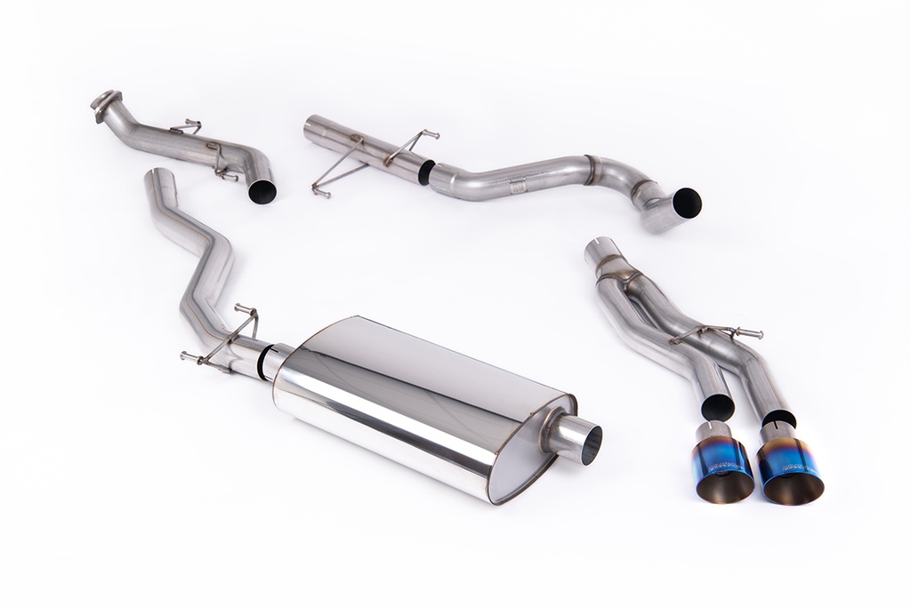Milltek Exhaust - Non-Resonated Louder Catback wit