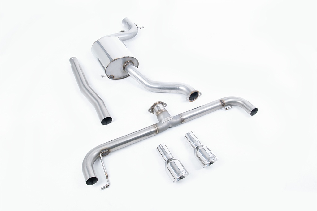 Milltek  Cat-back Sport Exaust for Volkswagen  Scirocco  R (2009 to 2016)