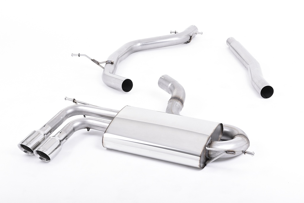 Milltek  Cat-back Sport Exaust for Audi  A3  1.8 TSI 2WD 3-Door (2008 to 2012)