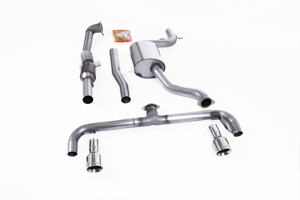 Milltek Turbo-back including Hi-Flow Sports Cat Vo