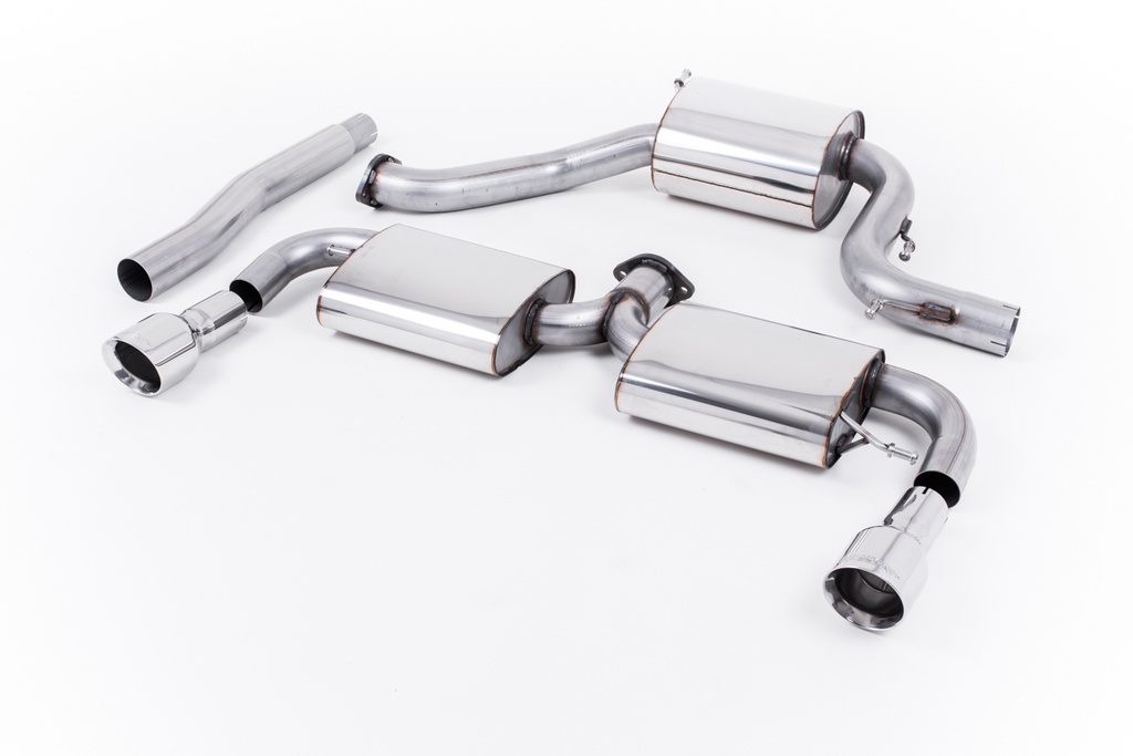 Milltek  Cat-back Volkswagen  Scirocco  R 2009 - 2