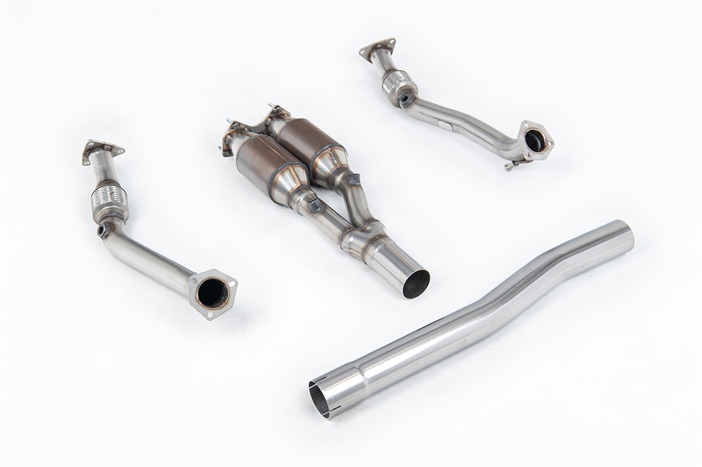 Milltek  Hi-Flow Sports Cats Sport Exaust for Volkswagen  Golf  MK5 R32 3.2 V6 (2005 to 2009)