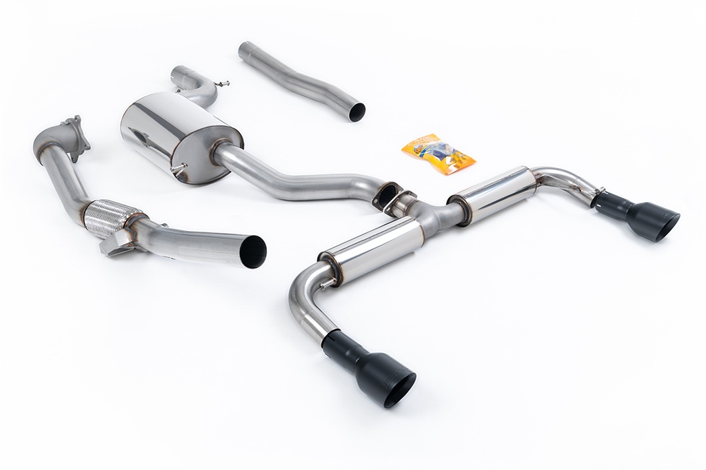 Milltek Turbo-back excluding Hi-Flow Sports Cat Vo