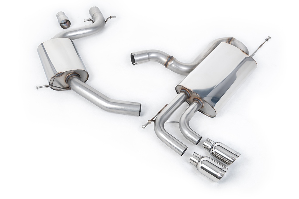 Milltek  Cat-back Sport Exaust for Volkswagen  Golf  Mk6 GT 1.4 TSI 160PS (2009 to 2013)