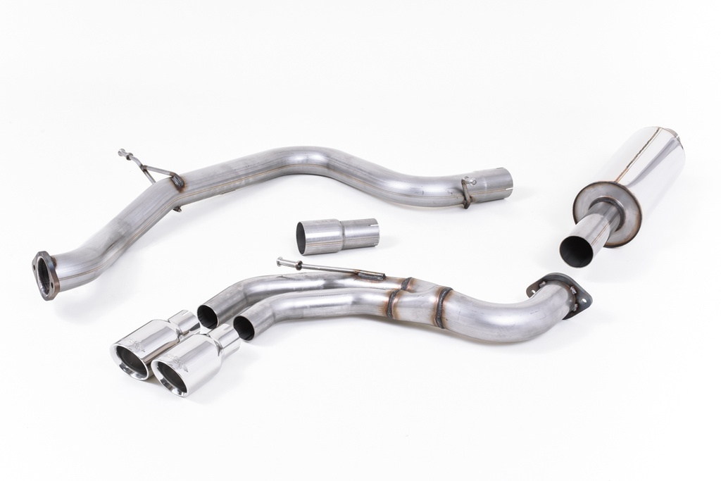 Milltek  Cat-back Sport Exaust for Volkswagen  Golf  MK7 GTD 2.0 TDI 185PS (2013 to 2016)