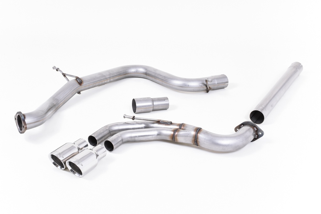 Milltek  Cat-back Sport Exaust for Volkswagen  Golf  MK7 GTD 2.0 TDI 185PS (2013 to 2016)