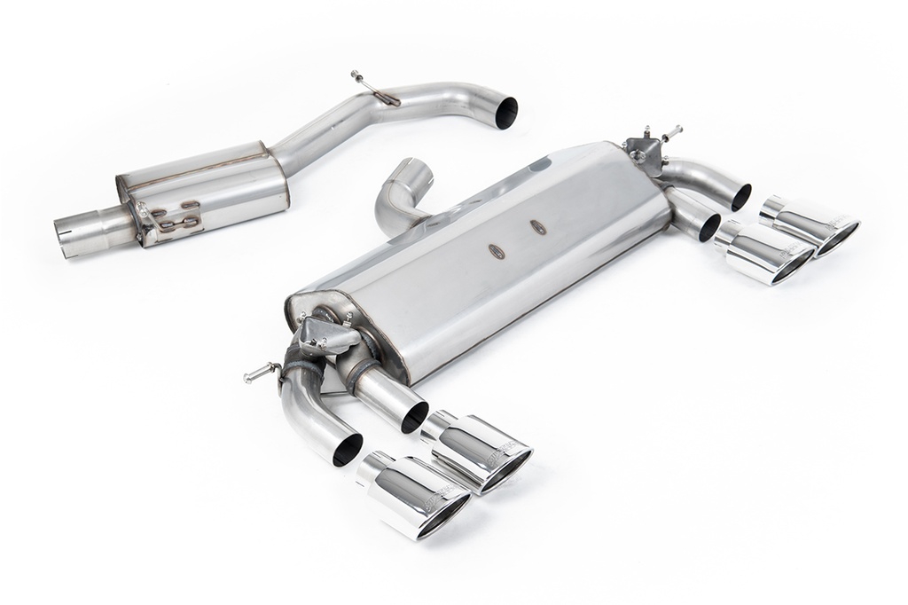 Milltek  Cat-back Sport Exaust for Volkswagen  Golf  MK7 R 2.0 TSI 300PS (ECE Approved & 76.2mm Systems) (2014 to 2016)