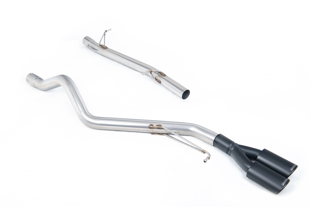 Milltek  Cat-back Sport Exaust for Volkswagen  Transporter \ Caravelle  T5 SWB 1.9 TDi (85ps & 104ps) 2WD and 4MOTION (2003 to 2009)