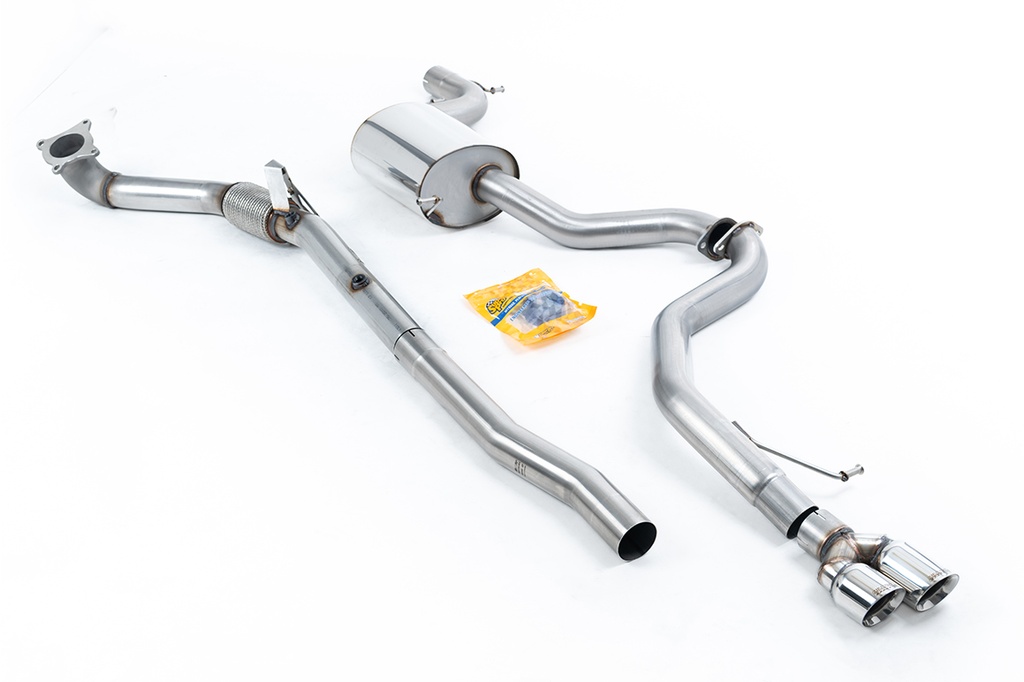 Milltek Turbo-back excluding Hi-Flow Sports Cat Vo