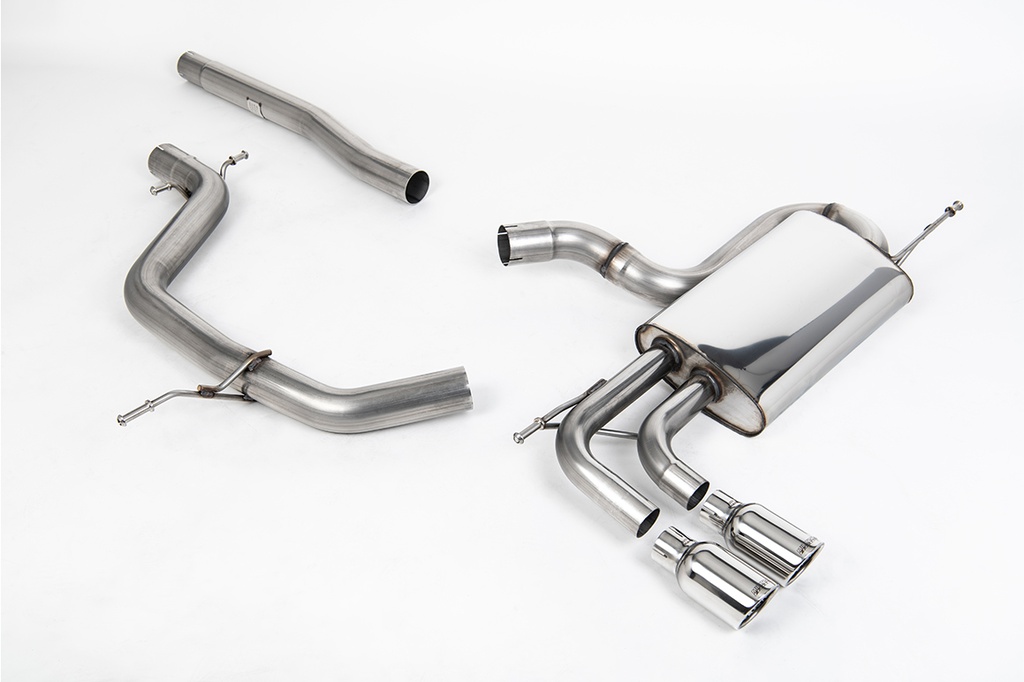 Milltek  Cat-back Sport Exaust for Volkswagen  Golf  Mk5 GT 2.0 TDI 170PS DPF (2004 to 2009)