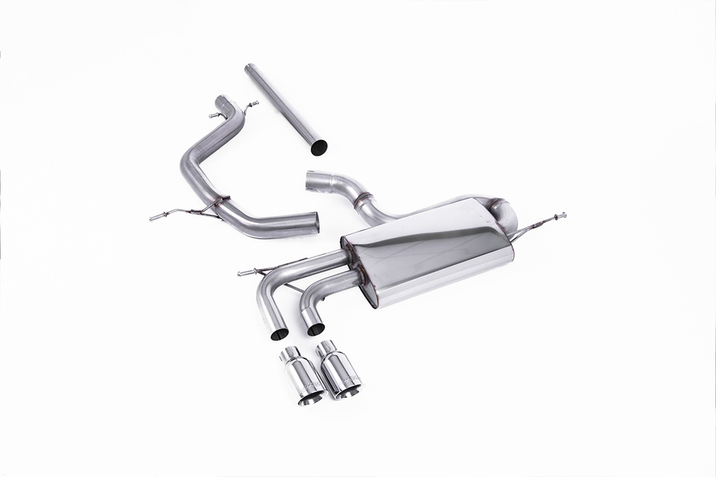 Milltek  Cat-back Sport Exaust for Volkswagen  Golf  Mk5 2.0 TDI 140PS (2004 to 2009)