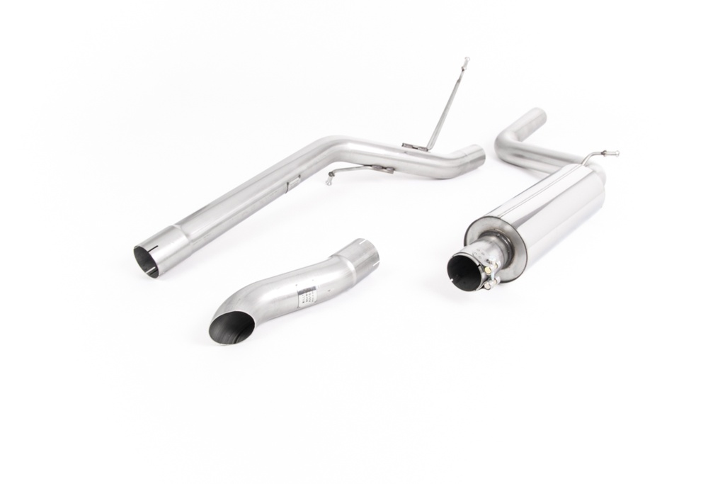 Milltek  Particulate Filter-back Sport Exaust for Volkswagen  Caddy  2.0TDI 140PS 2WD Manual and DSG (not Maxi models) (2003 to 2020)