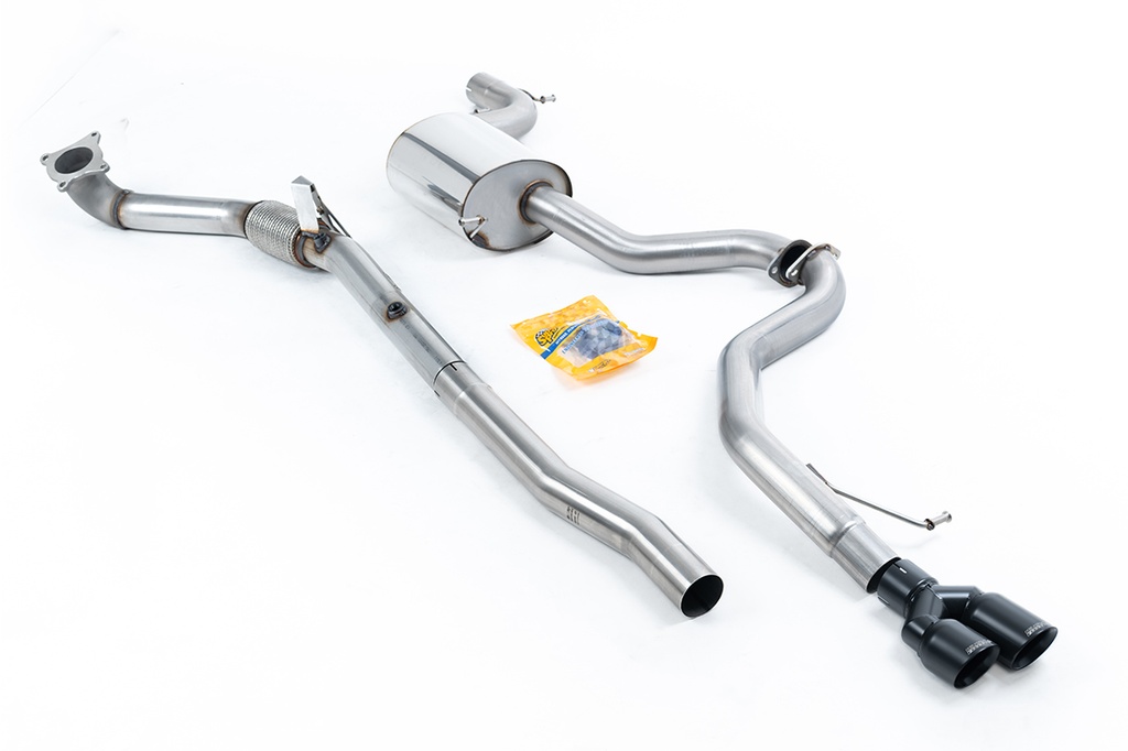 Milltek Turbo-back excluding Hi-Flow Sports Cat Vo