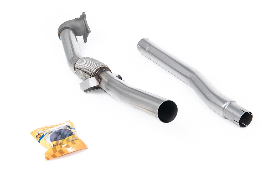 [SSXVW391] Milltek  Large-bore Downpipe and De-cat Sport Exaust for Volkswagen  Golf  Mk5 GTi 2.0T FSI (2004 to 2009)