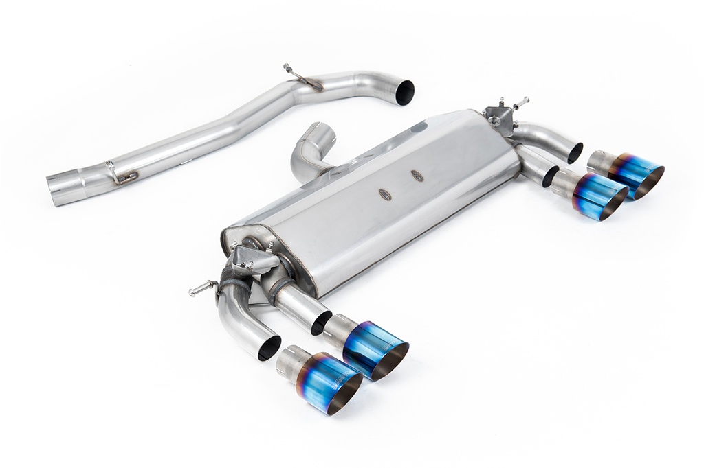 Milltek  Cat-back Sport Exaust for Volkswagen  Golf  MK7 R 2.0 TSI 300PS (ECE Approved & 76.2mm Systems) (2014 to 2016)
