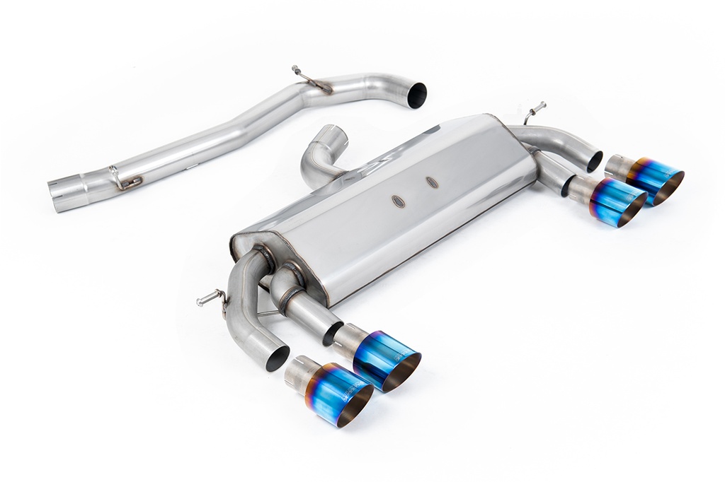 Milltek  Cat-back Sport Exaust for Volkswagen  Golf  MK7 R 2.0 TSI 300PS (ECE Approved & 76.2mm Systems) (2014 to 2016)