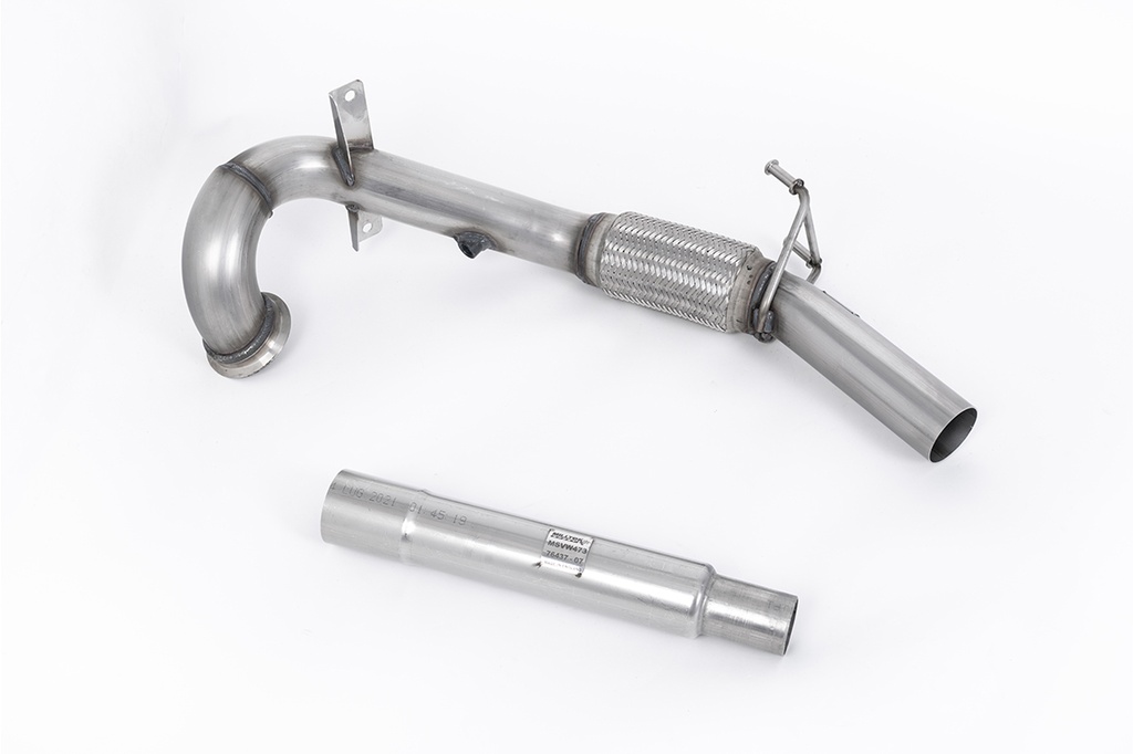 [SSXVW452] Milltek  Large-bore Downpipe and De-cat Sport Exaust for Seat  Ibiza  Cupra 1.8TFSI (6P) (2016 to 2017)