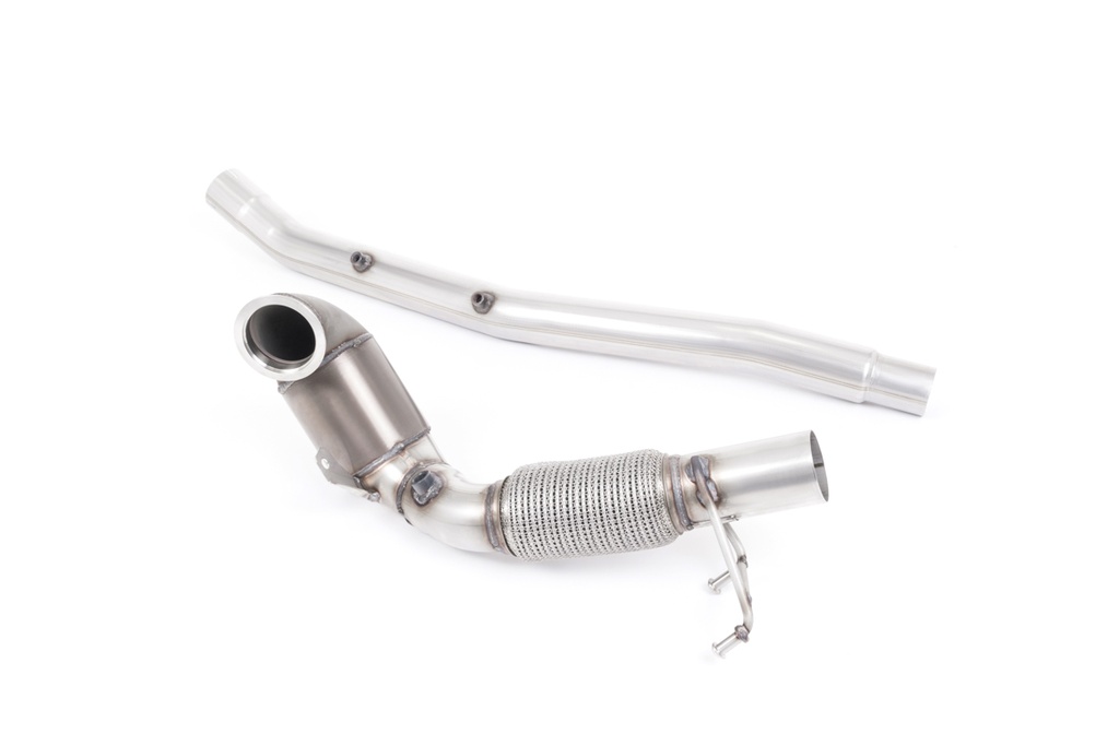[SSXVW514] Milltek Large Bore Downpipe and Hi-Flow Sports Cat