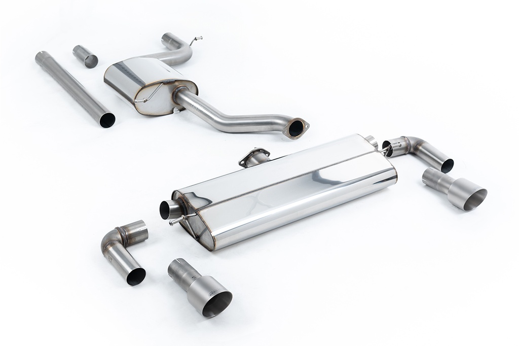 Milltek  Cat-back Sport Exaust for Volkswagen  Golf  Mk7.5 1.5TSI Evo GT & R-Line (Both GPF/OPF & Non GPF/OPF Models) (2017 to 2021)