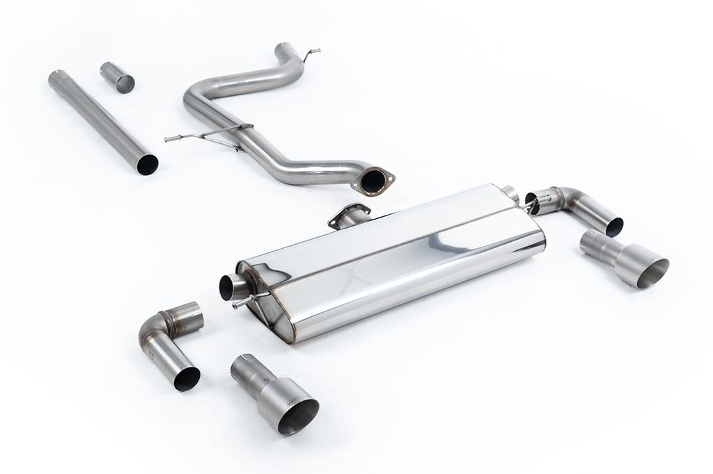 Milltek  Cat-back Sport Exaust for Volkswagen  Golf  Mk7.5 1.5TSI Evo GT & R-Line (Both GPF/OPF & Non GPF/OPF Models) (2017 to 2021)