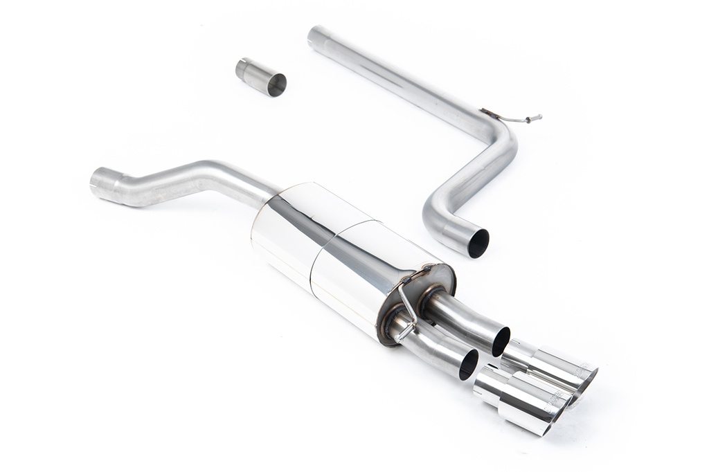 Milltek  Cat-back Sport Exaust for Volkswagen  Polo  GTI 2.0 TSI (AW - 5 Door) - Non GPF/OPF Models Only (2018 to 2019)