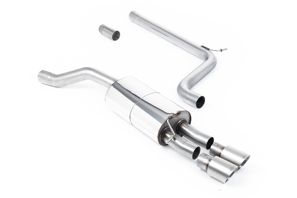 Milltek  Cat-back Sport Exaust for Volkswagen  Polo  GTI 2.0 TSI (AW - 5 Door) - Non GPF/OPF Models Only (2018 to 2019)