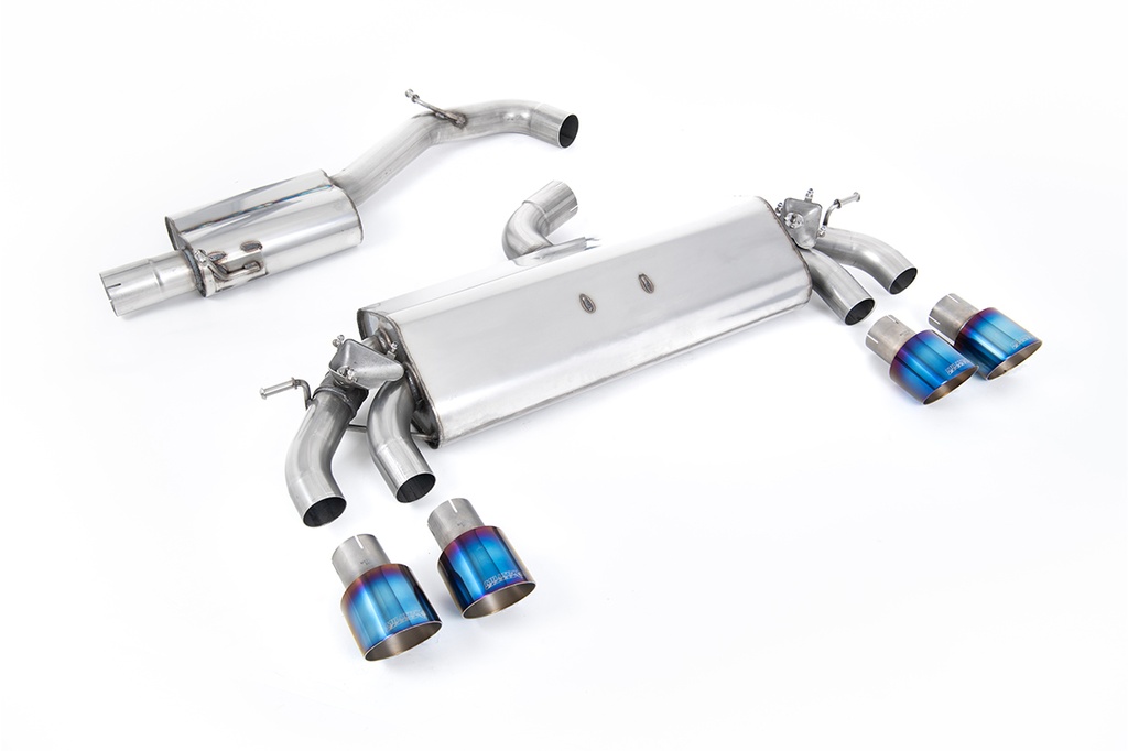 [SSXVW580] Milltek  Cat-back Sport Exaust for Volkswagen  Golf  Mk7.5 R 2.0 TSI 310PS (Non-GPF Equipped Models Only) - 76mm & EC Approved Systems (2017 to 2021)