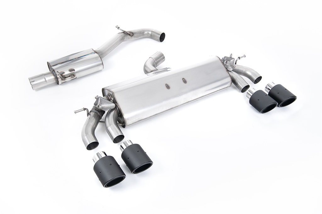 Milltek  Cat-back Sport Exaust for Volkswagen  Golf  Mk7.5 R 2.0 TSI 310PS (Non-GPF Equipped Models Only) - 76mm & EC Approved Systems (2017 to 2021)