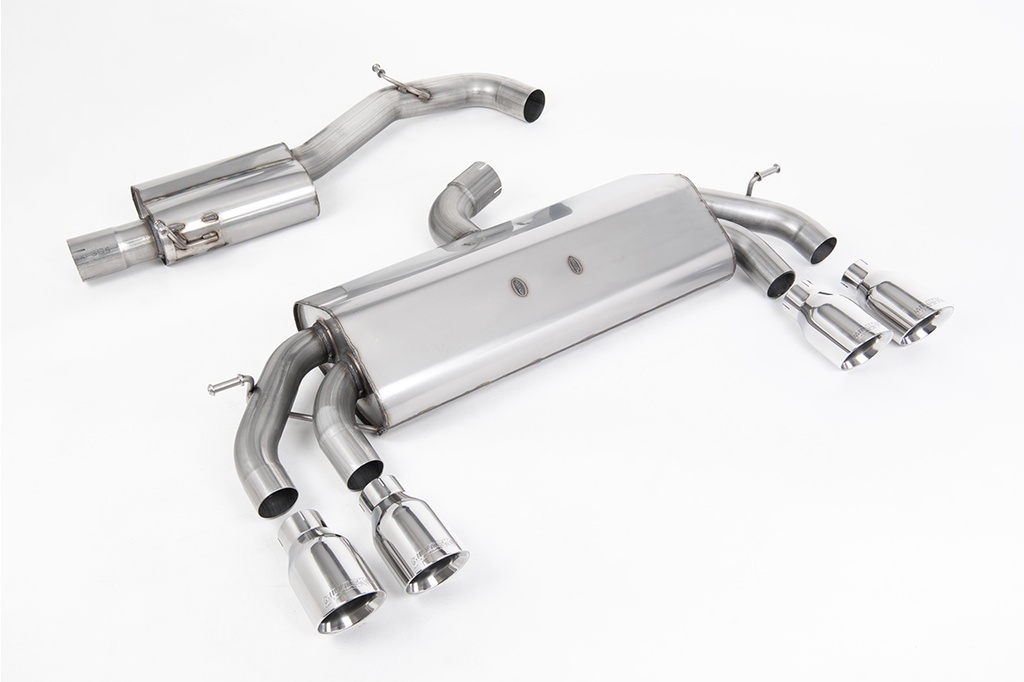 Milltek  Cat-back Sport Exaust for Volkswagen  Golf  Mk7.5 R 2.0 TSI 310PS (Non-GPF Equipped Models Only) - 76mm & EC Approved Systems (2017 to 2021)