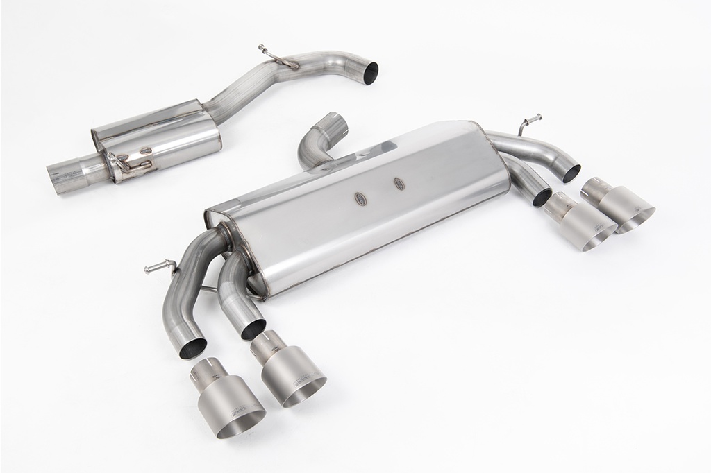 Milltek  Cat-back Sport Exaust for Volkswagen  Golf  Mk7.5 R 2.0 TSI 310PS (Non-GPF Equipped Models Only) - 76mm & EC Approved Systems (2017 to 2021)