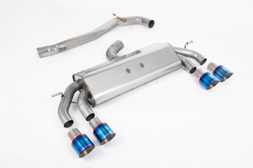 Milltek  Golf  Mk7.5 R 2.0 TSI 310PS Non-GPF Equip