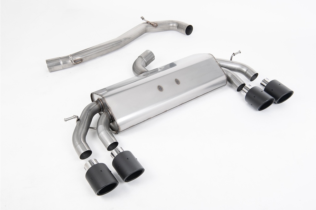 Milltek  Cat-back Sport Exaust for Volkswagen  Golf  Mk7.5 R 2.0 TSI 310PS (Non-GPF Equipped Models Only) - 76mm & EC Approved Systems (2017 to 2021)