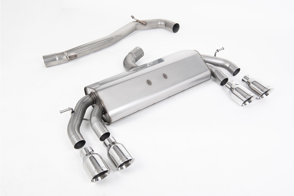 [SSXVW602] Milltek  Cat-back Sport Exaust for Volkswagen  Golf  Mk7.5 R 2.0 TSI 310PS (Non-GPF Equipped Models Only) - 76mm & EC Approved Systems (2017 to 2021)