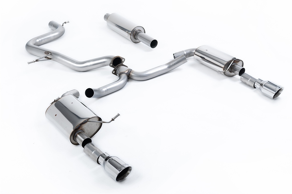 [SSXVW608] Milltek  Cat-back Sport Exaust for Volkswagen  Jetta  Mk7 (MQB) GLi 2.0T (2019 to 2027)