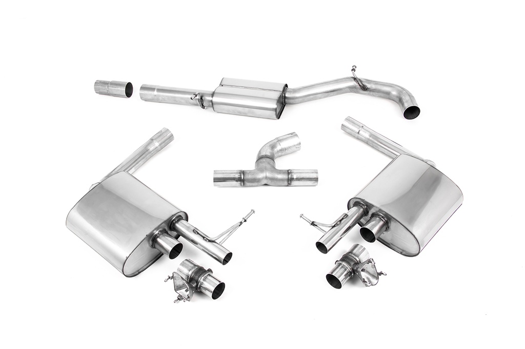 Milltek  Cat-back Sport Exaust for Volkswagen  Arteon  2.0TSI 280PS 4Motion (Non OPF/GPF Vehicles Only) (2017 to 2019)