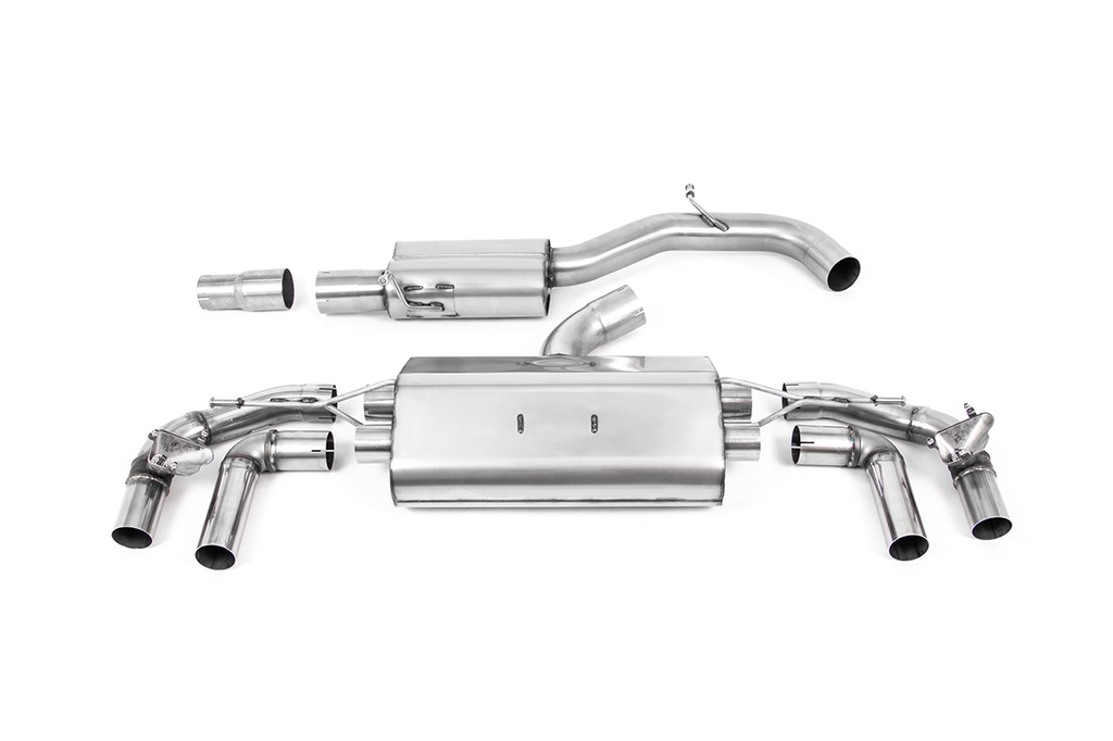 Milltek  Golf  Mk8 R 2.0 TSI 320PS GPF Equipped Mo